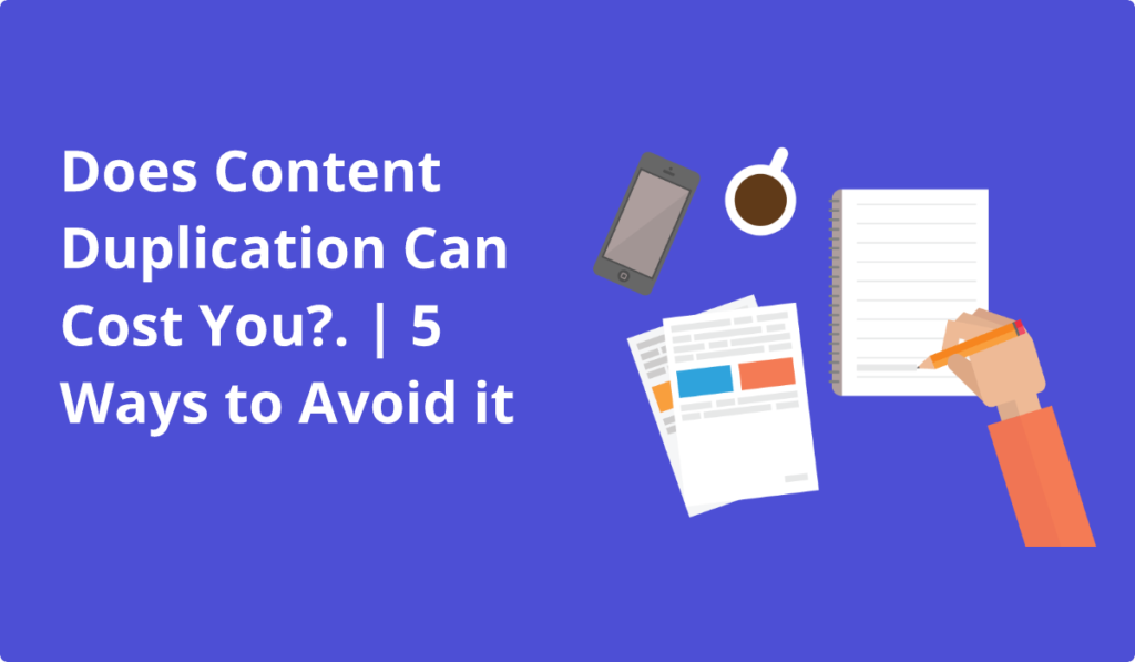 prevent content duplication