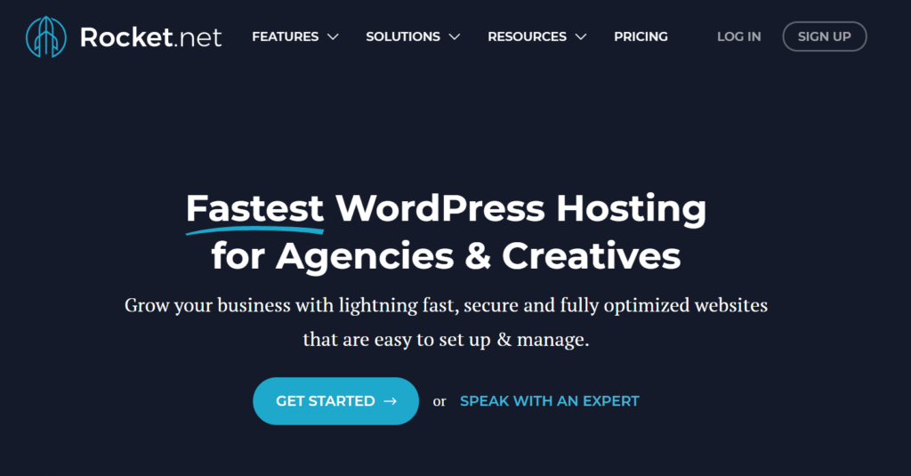 rocket.net review: world's fastest WordPress hosting