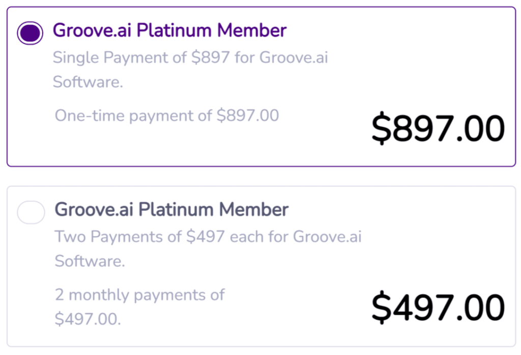 groove ai pricing explained