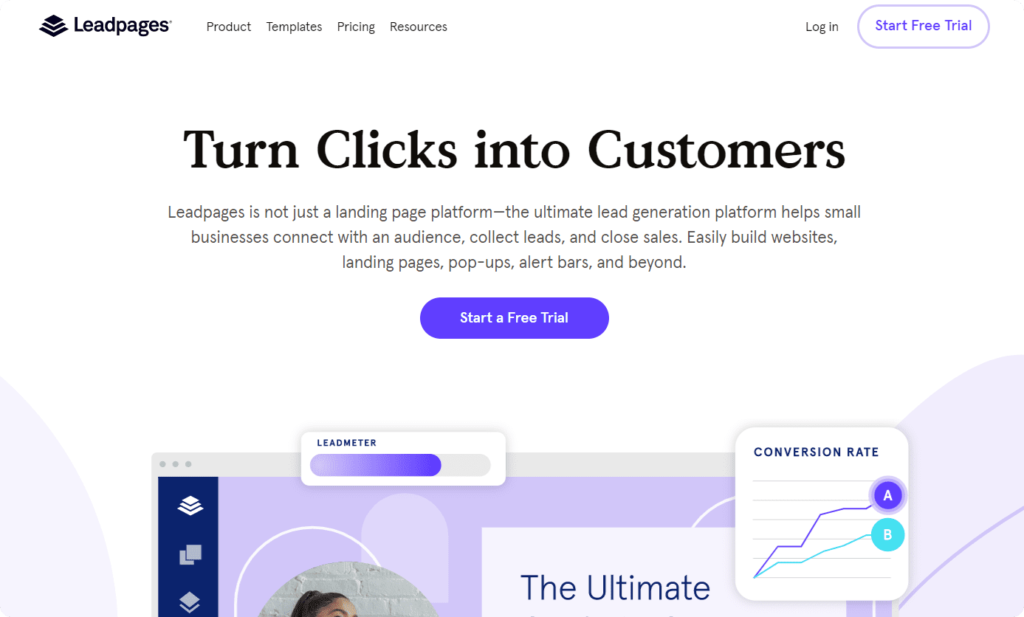 leadpages: best landing page builder