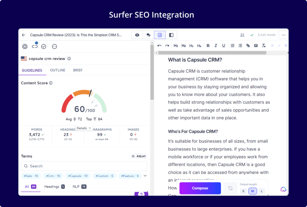 ai tools: surfer seo