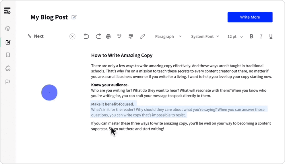 unbounce smart copy feature