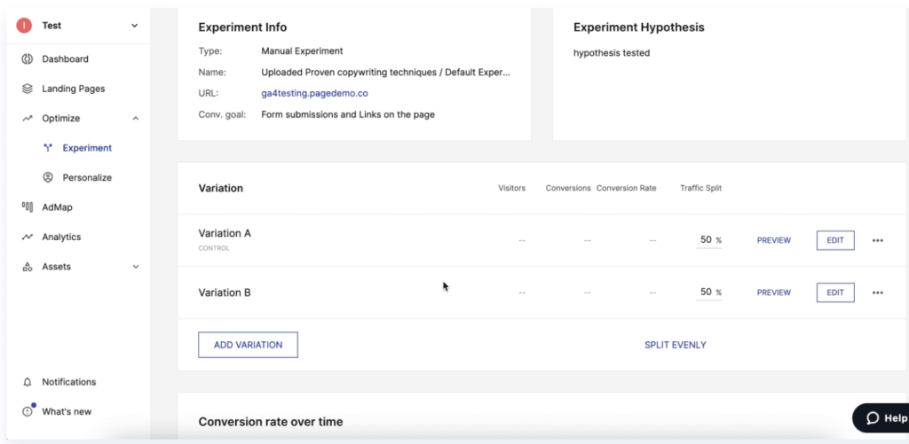 instapage ab testing