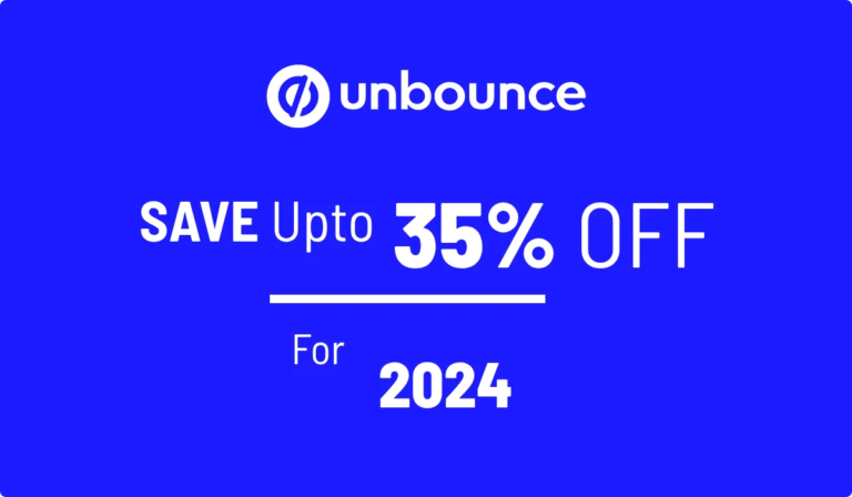 unbounce coupon code exclusive discount