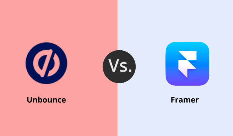 unbounce vs framer