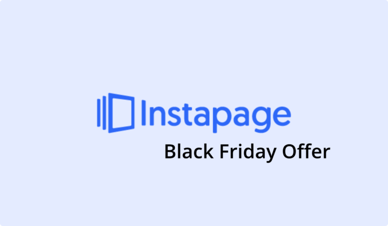 instapage black friday offer