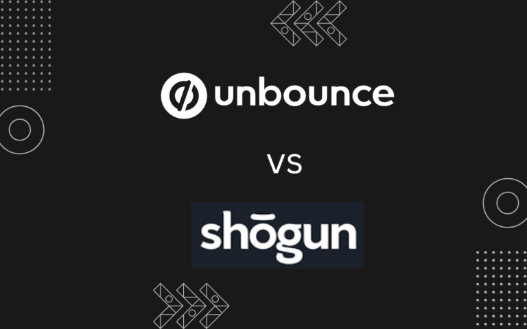 unbounce vs shogun