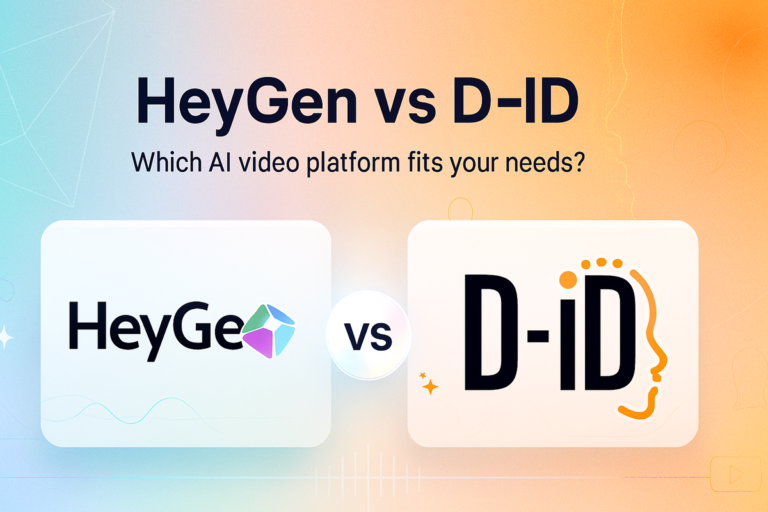 HeyGen Vs D-ID: which AI Video generator platform is better for your needs