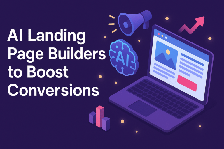 ai landing page builders