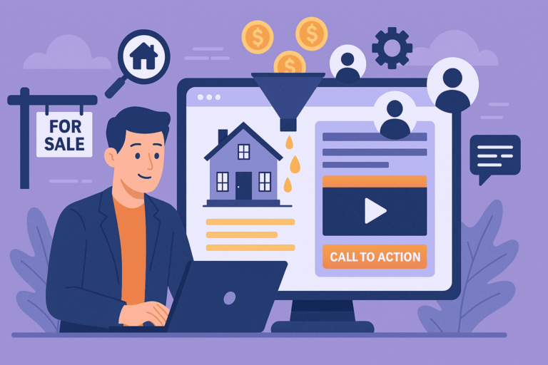 How Real Estate Agents Use Landing Pages to Generate 50+ Leads Daily
