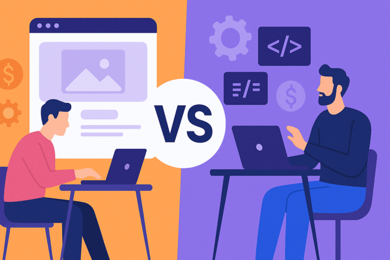 Landing Page Builder vs Hiring a Developer