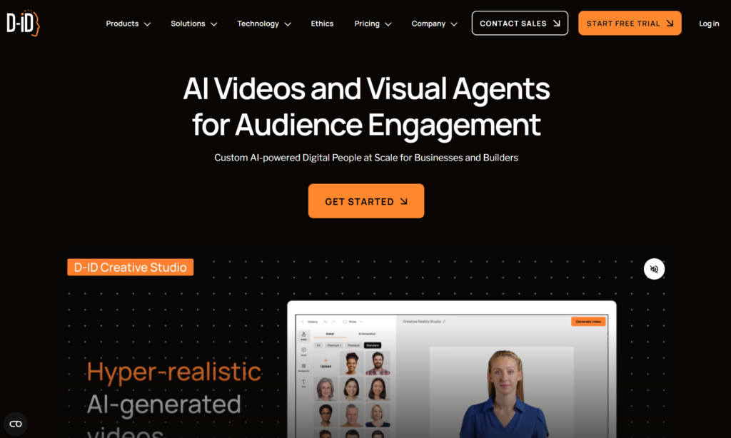 d-id: ai video generator tool