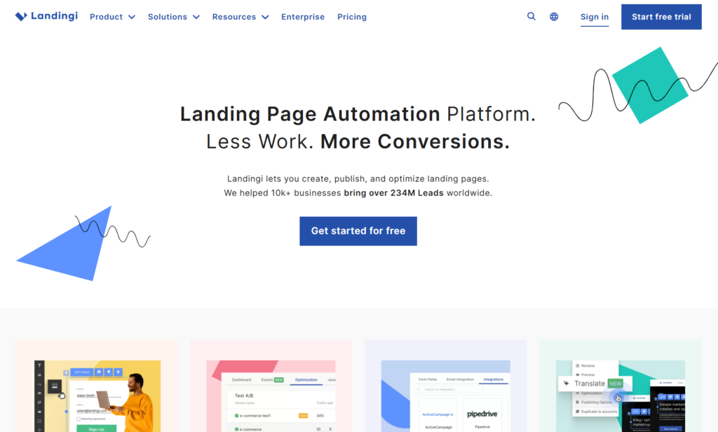 landingi the better alternative