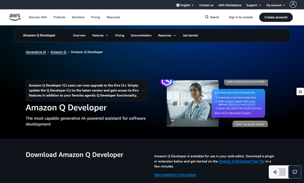amazon q developer