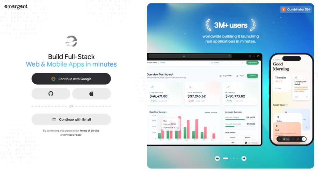 get started with emergent ai