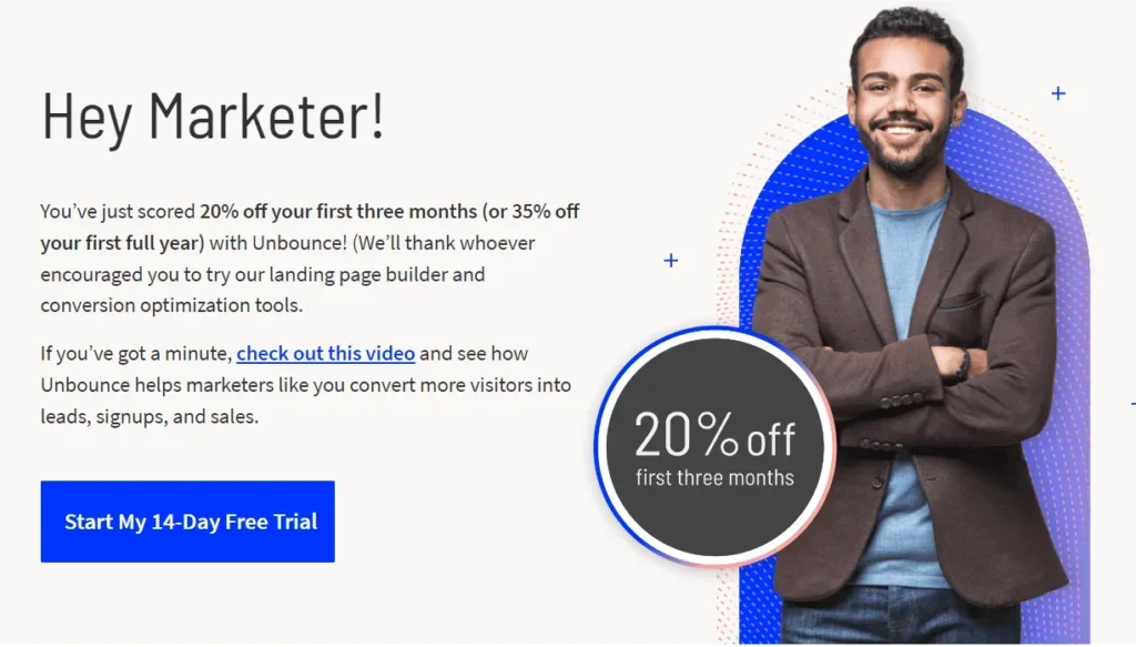 Unbounce 14-Day Free Trial