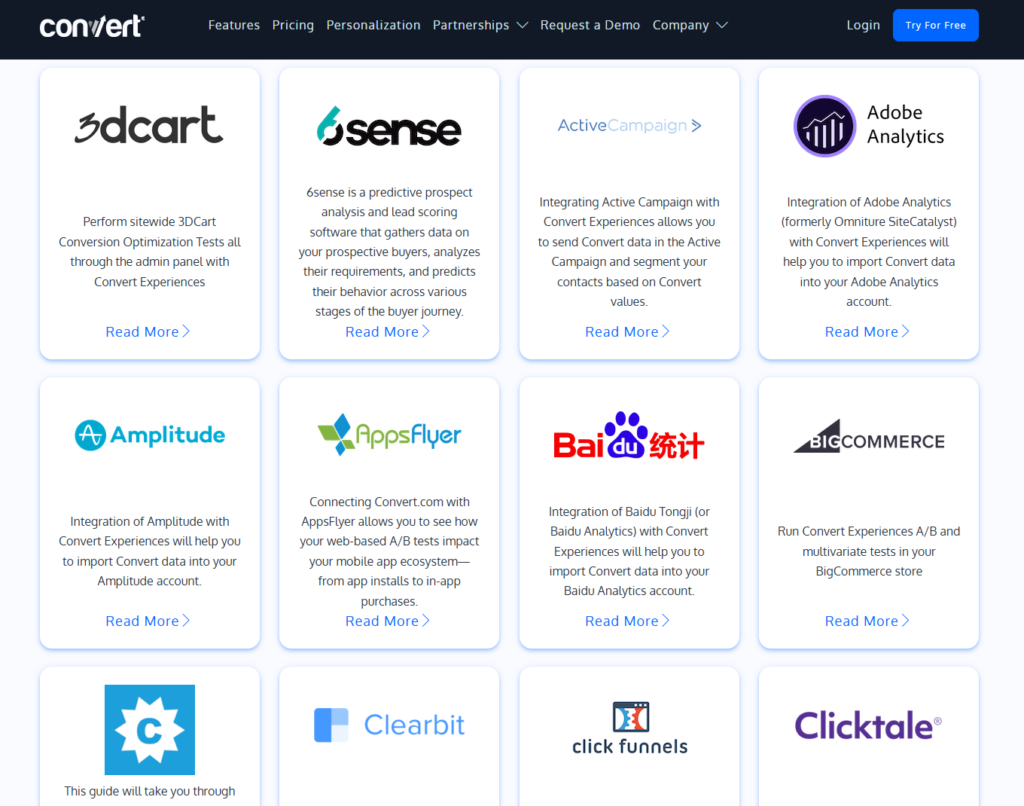 convert integrations