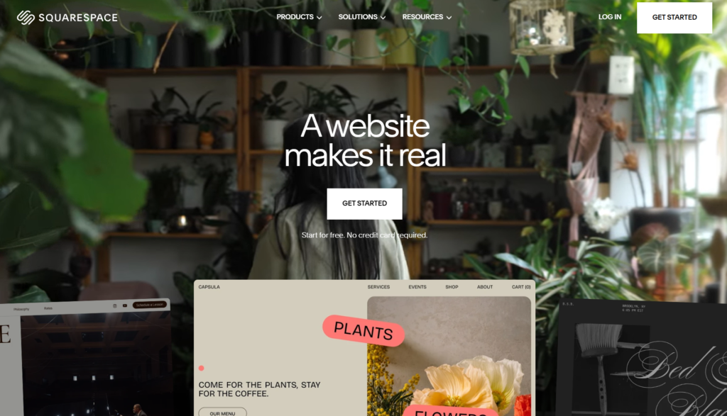squarespace website builder