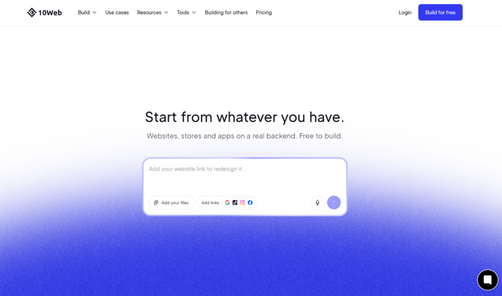 10web website builder