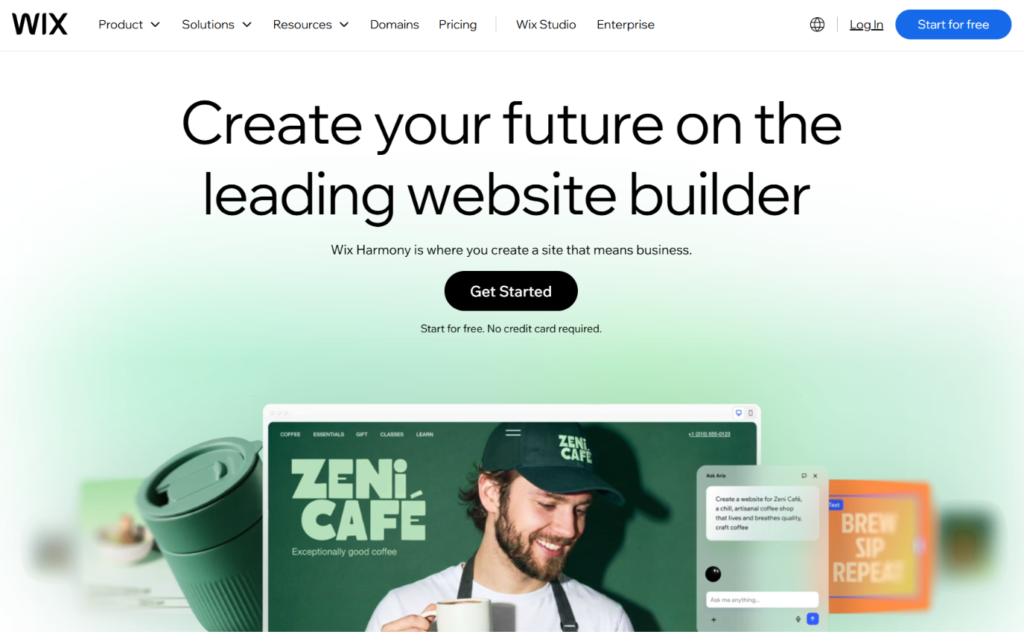 wix website builder